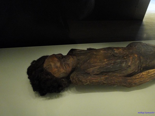 Momia guanche de Madrid (Museo Arqueológico Nacional)