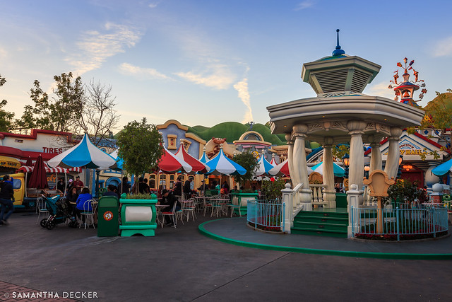 Mickey's ToonTown at Dusk