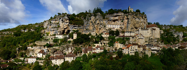 Rocamadour in France  (Panorama )