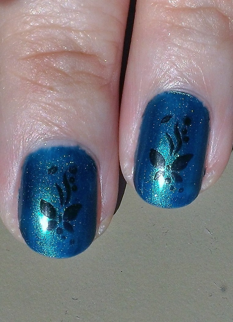 Butterflies | OPI Yodel Me on My Cell Wet n Wild Wild Shine … | Flickr