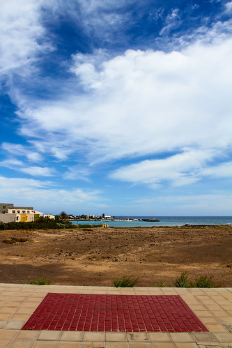 bike path red brick square beach beachs coastal canon 7d eos coast sea view blue water atlantic ocean clouds sky skies photographs photograph pics pictures pic picture image images foto fotos photography artistic cwhatphotos that have which contain spain holiday hot warm costa caleta de fuste fuerteventura sept september 2013 hol time partially cloudy day flickr