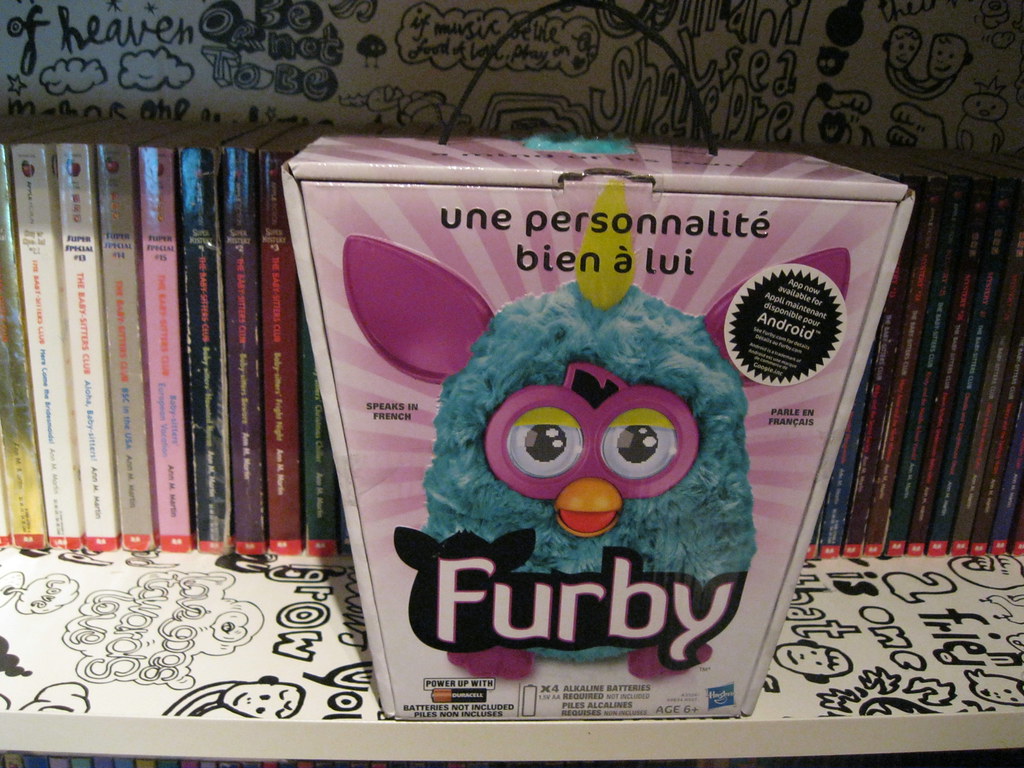 Furby Furby violet, Français