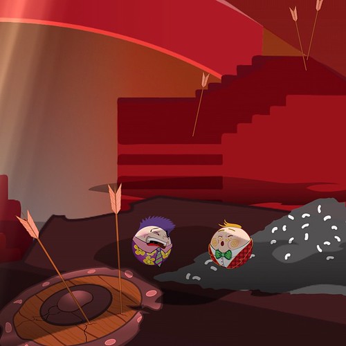 "Ohhhh Johnny!! What happened here?! Ahhhh forget it, i'm just so HUNGRYYYY! :D" - Donut, #johnnymarble 's best friend #rollinglegend #indiedev #gamedev #readytoplay #ios #android #wp8 | by gawenary