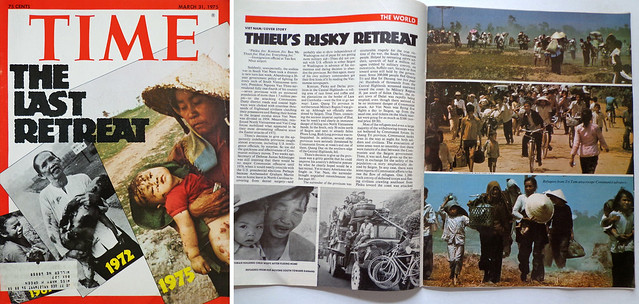 THE LAST RETREAT - TIME MAGAZINE MARCH 31 1975 - Cuộc triệt thoái cuối cùng - Cuộc rút lui đầy mạo hiểm của TT Thiệu