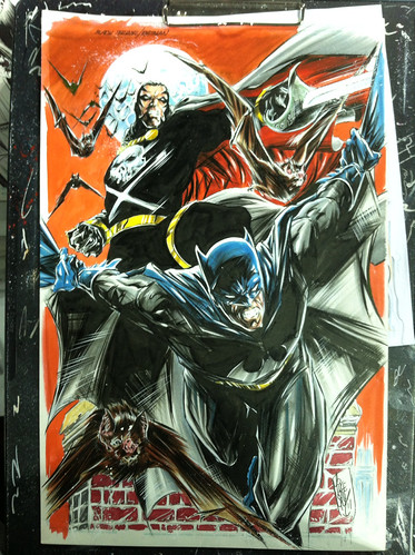 NYCC 13 Black Terror/Batman Sketch. | by LegoDad42