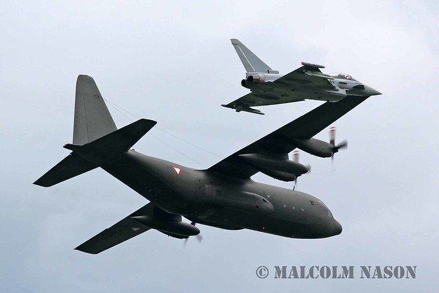 C130K 8T-CA & TYPHOON 7L-WA AUSTRIAN AIR FORCE