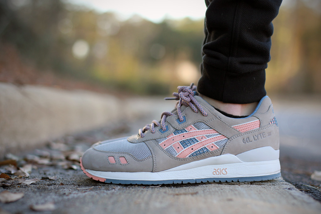 asics gel lyte iii flamingo