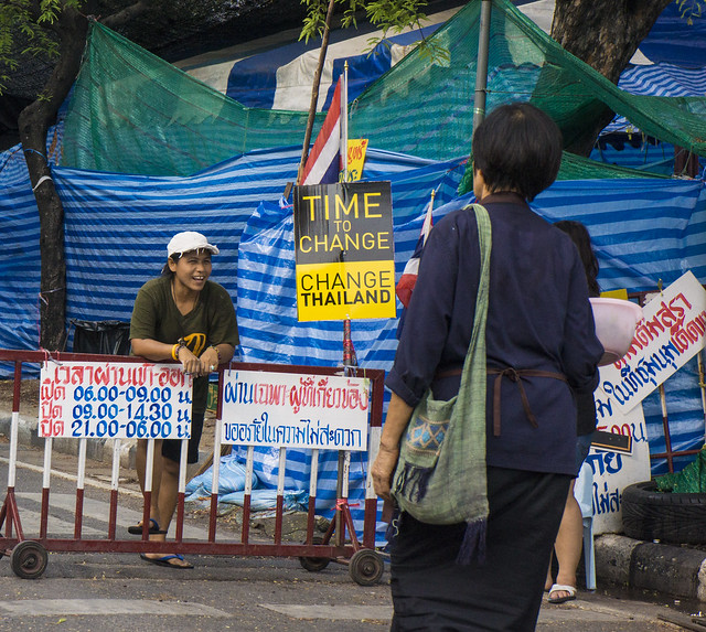 Bangkok anti-government protesters