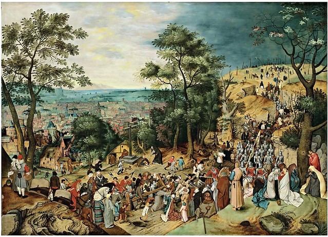 Breughel the Younger, Pieter (1564-1638) - 1607 The Road to Cavalry (Christie's London, 2014)