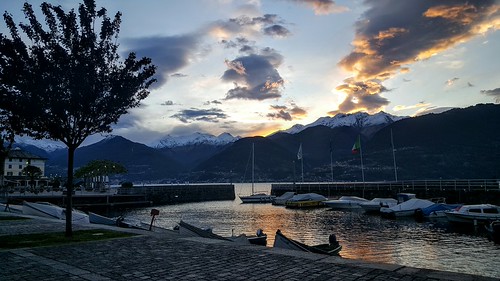 Como lake landscape #1 - Colico (Italy) by marcomajo,
