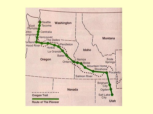 Slide9 - Pioneer | This map shows the original 1977 route an… | Flickr