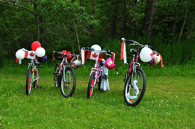 Canada Day Bicycles