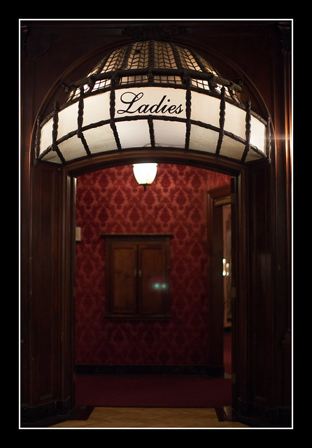 Entrance to Ladies' Cosmetic Room - Los Angeles Theatre