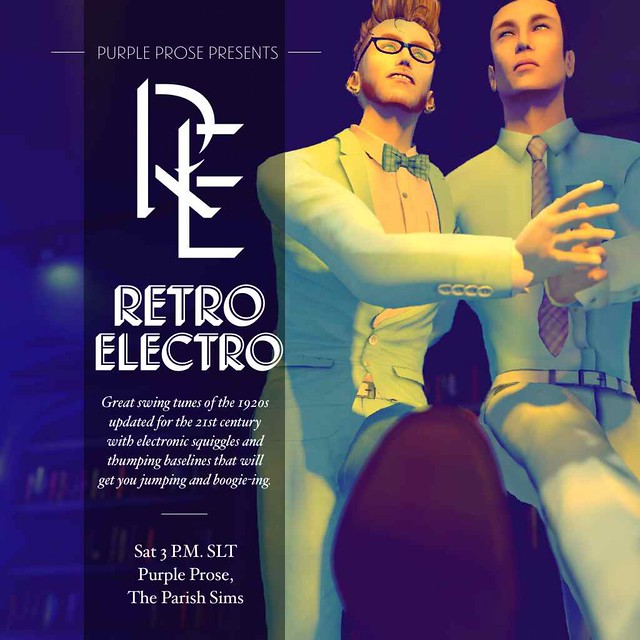 Purple Prose  Events - Retro Electro