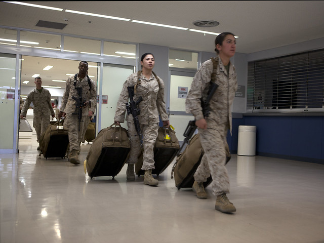 Marines return from seven-month deployment to Afghanistan