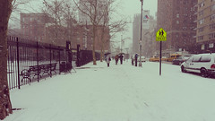Snow Falling on Gramercy/Stuyvesant