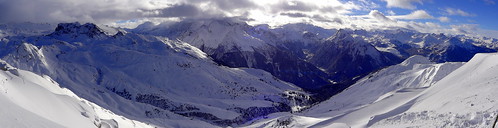 travel winter panorama holiday ski france alps skiing january laplagne wintersports 2016 charlottehbest