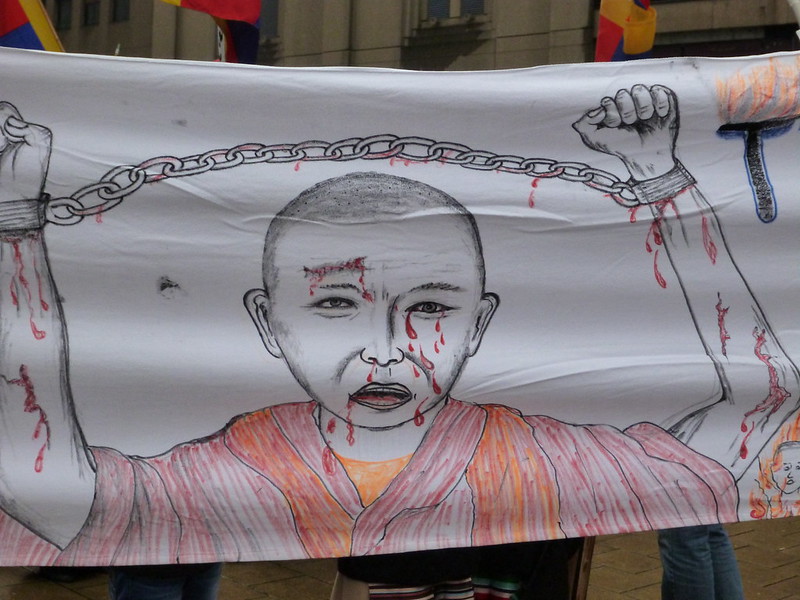 1 Europese Solidariteitsmars voor Tibet, Brussel 10 maart 2013