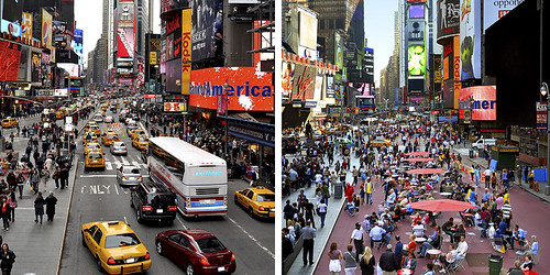 Before and After: Broadway- Times Square | by NYCDOT