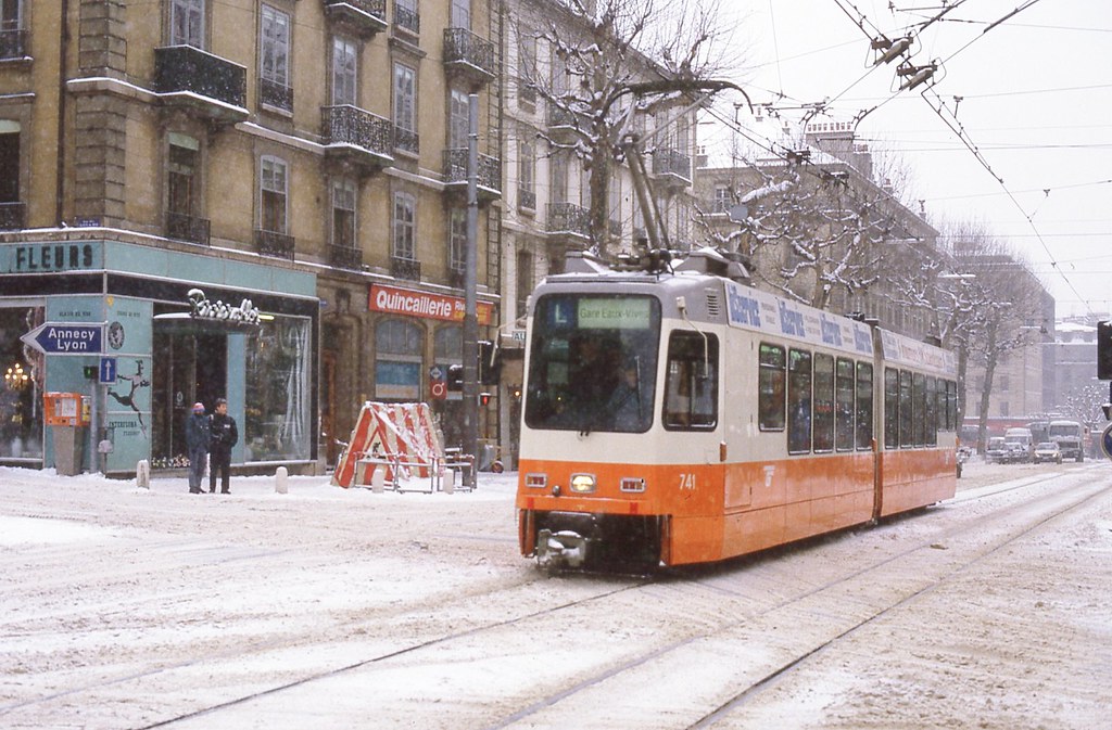 Trams de Genève (Suisse)