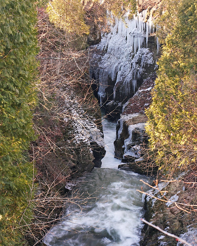 ohio ice nature water state gorge preserve clifton