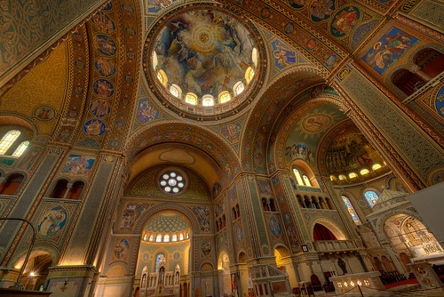 county windows west church glass sunshine choir river square hungary catholic cross cathedral roman dom painted mary jesus columns mother murals chapel arches ceiling east stained altar chapels dome western column walls catholicism eastern bishop chancel szeged ceilings votive 1913 decorated templom ourlady diocese arched transept tisza szegedi csongrad fogadalmi chancelry csongradcounty twinspired iso31662hu szegedcsanad partiscum