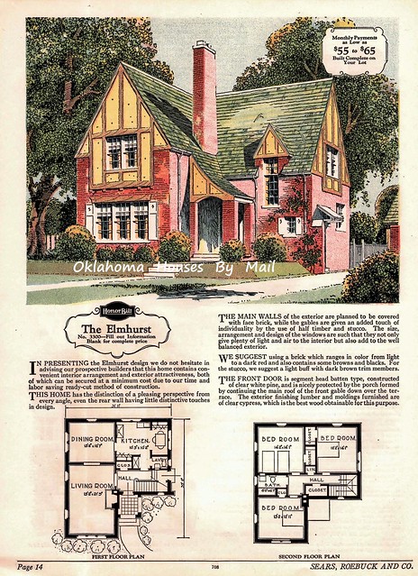 Sears 1929 Brick Veneer Homes pg14 (Elmhurst)