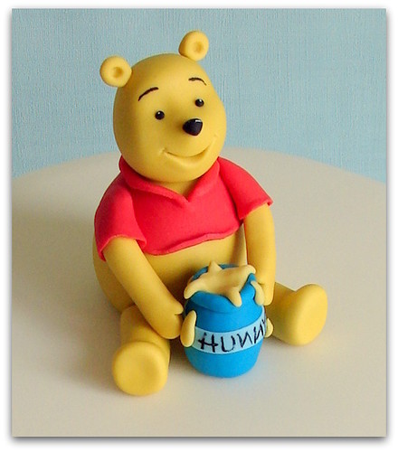 Winnie the Pooh Cake Topper Plastic Figurine (1ct)