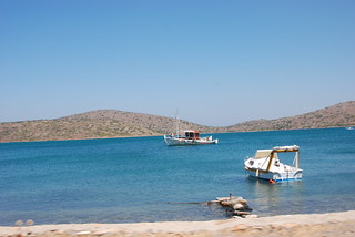 Fishing town of Elounda spot for road trip in Crete