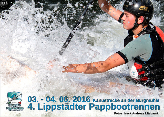 4. Lippstädter Pappbootrennen, Lippstadt 4. Juni 2016.