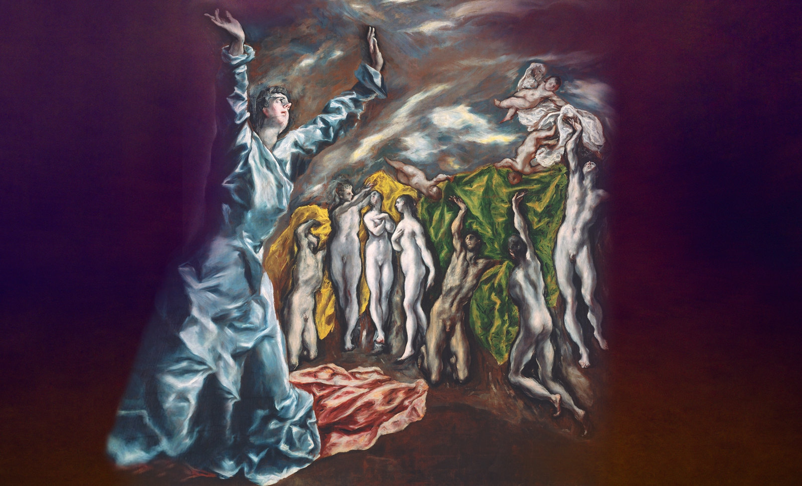 Ensamble Coreográfico, de Doménikus Theokópoulos, el Greco, (1600), Edgar Degas (1880), Auguste Renoir (1886), Paul Cézanne (1900), Pablo Picasso (1908).
