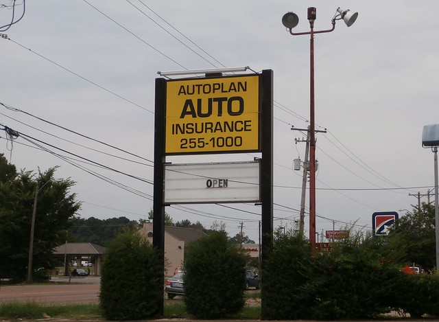 Sign of the man from Autoplan
