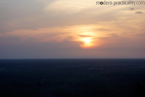 sunset indonesia borneo palangkaraya
