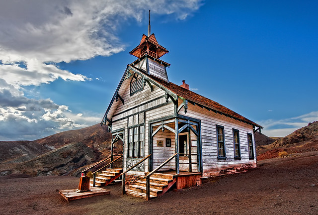 Calico Ghost Town School House