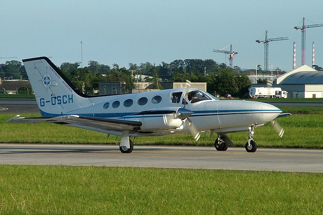 G-OSCH Cessna 421C Northern Aviation