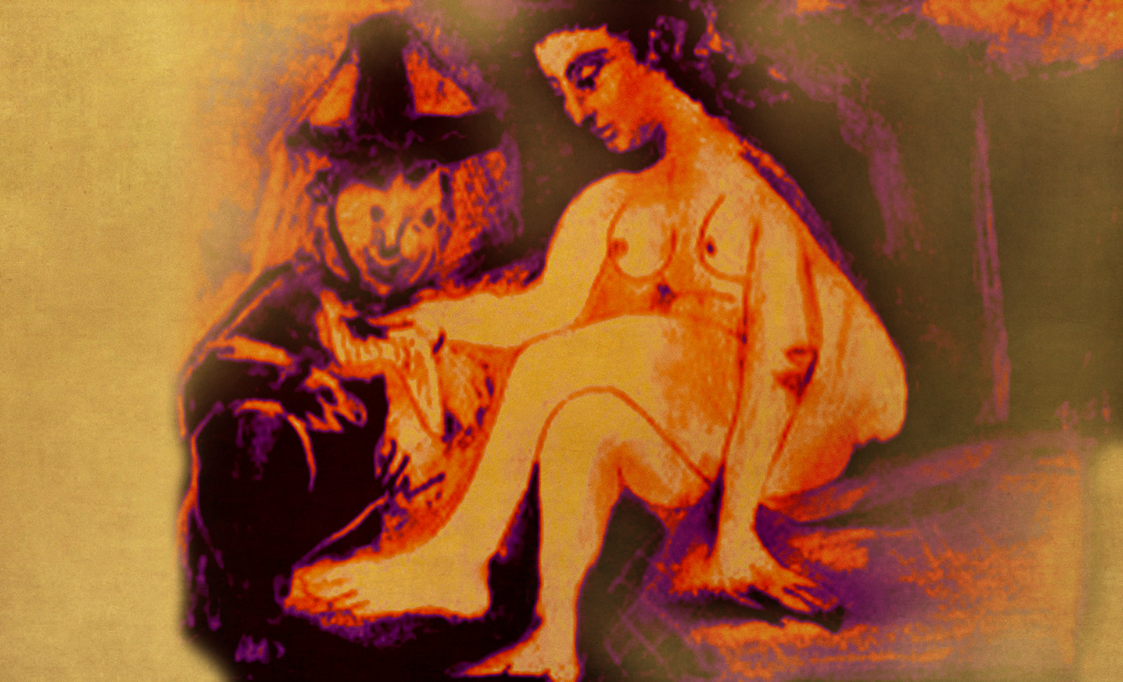 Baño de Betsabé, interpretación de Rembrandt Hamenzoon van Rijn (1654) recreaciones de Pablo Picasso (1963), (1966).