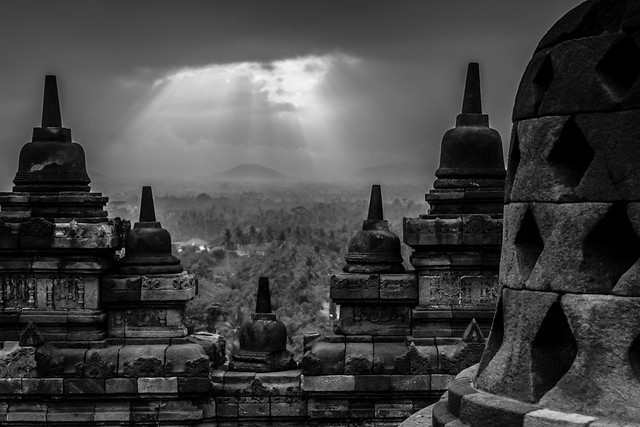 Borobudur Temple near Yogyakarta