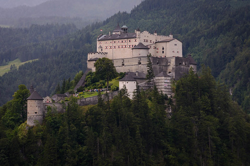 mountains castle austria berge fortress hohenwerfen callofduty