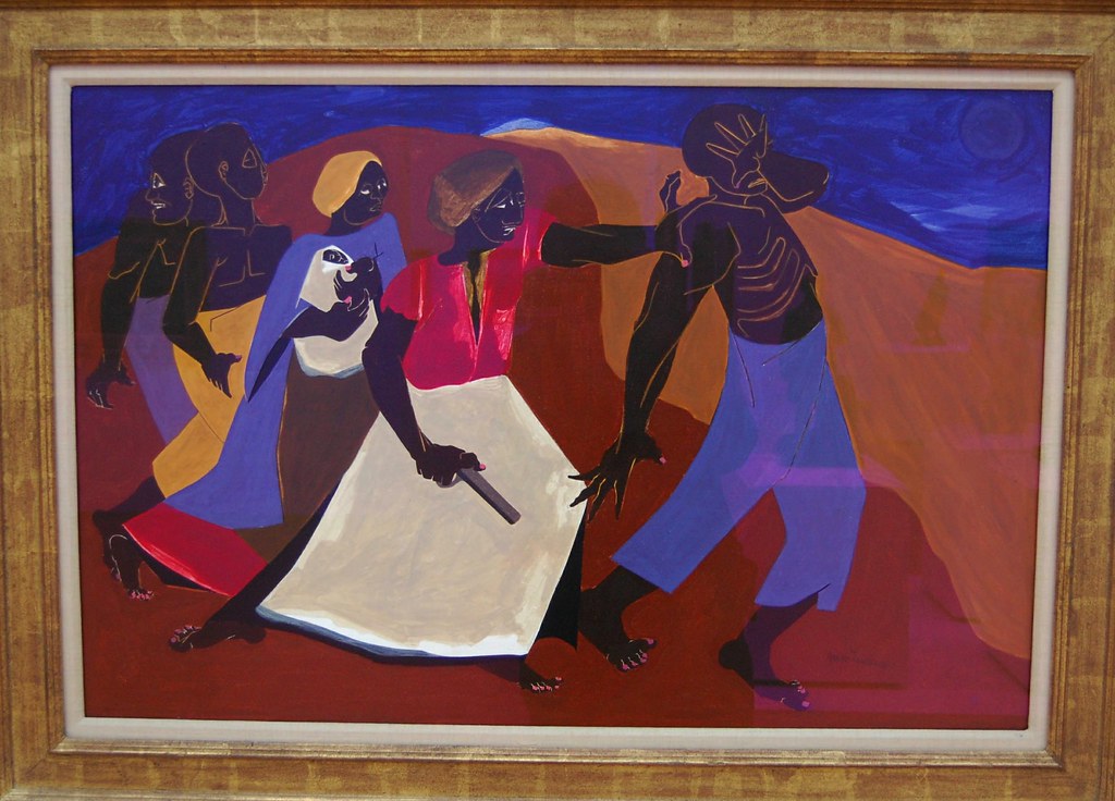 Forward (1967) - Jacob Lawrence (American 1917-2000)