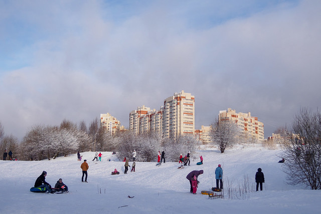 Зима в СПб