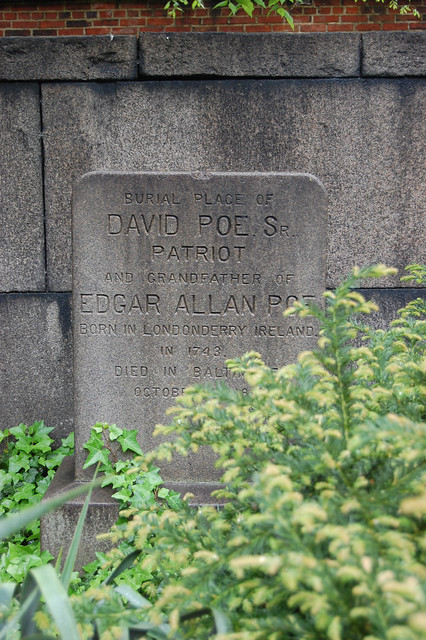 Grave of EA Poe's Grandfather