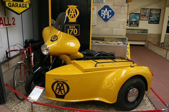 1950 BSA M21 AA Combo - Haynes International Motor Museum - Sparkford, Yeovil, Somerset