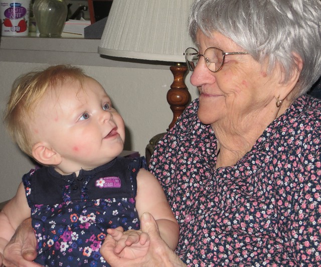 Josie and Mom (Great Grandma)