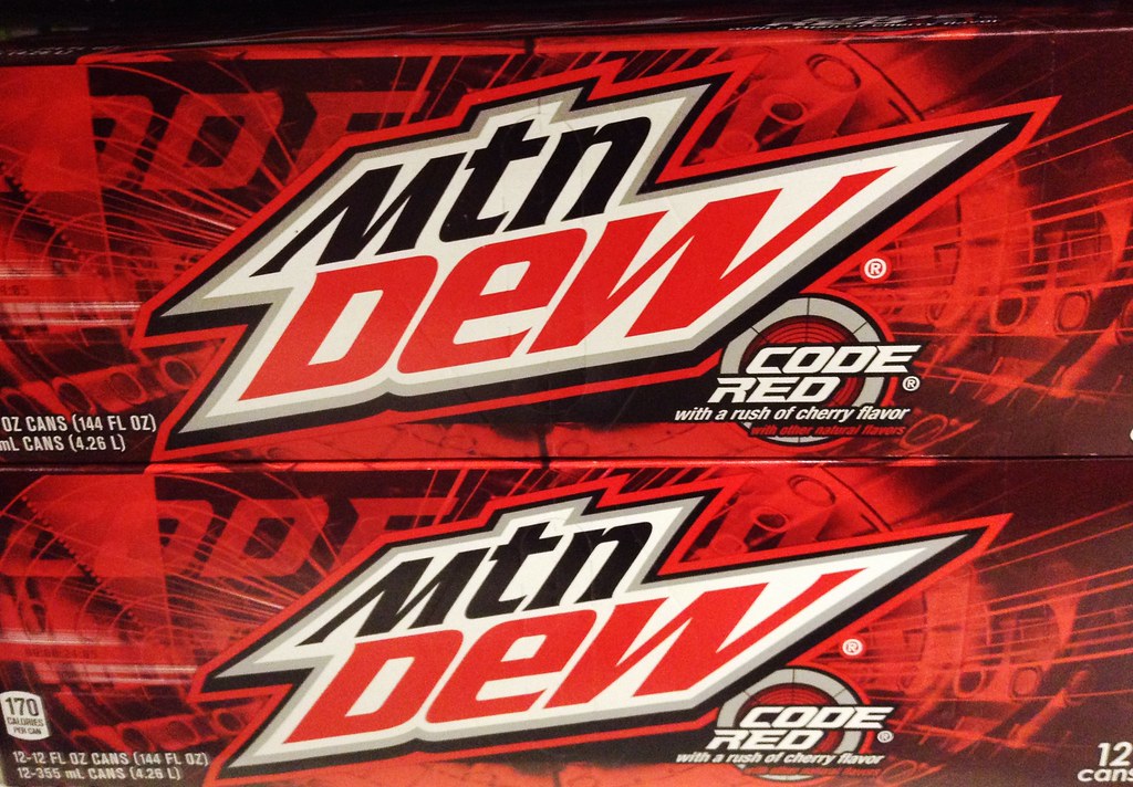 Mtn Dew Code Red Mountain Dew Soda Pop Pics By Mike Mozart Flickr