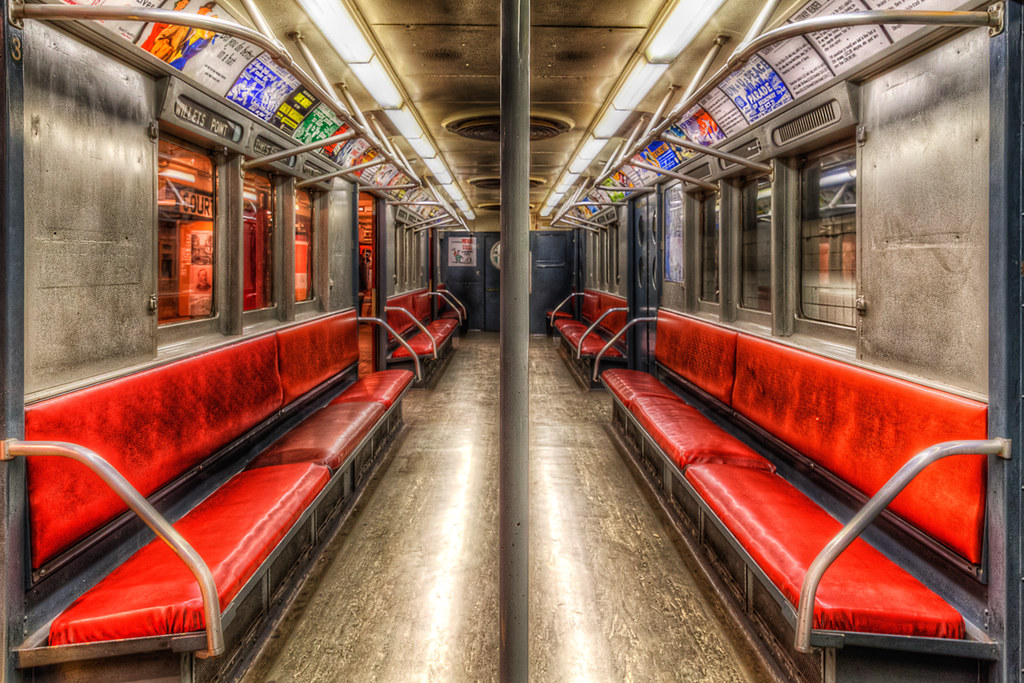 Antique MTA Subway Car.