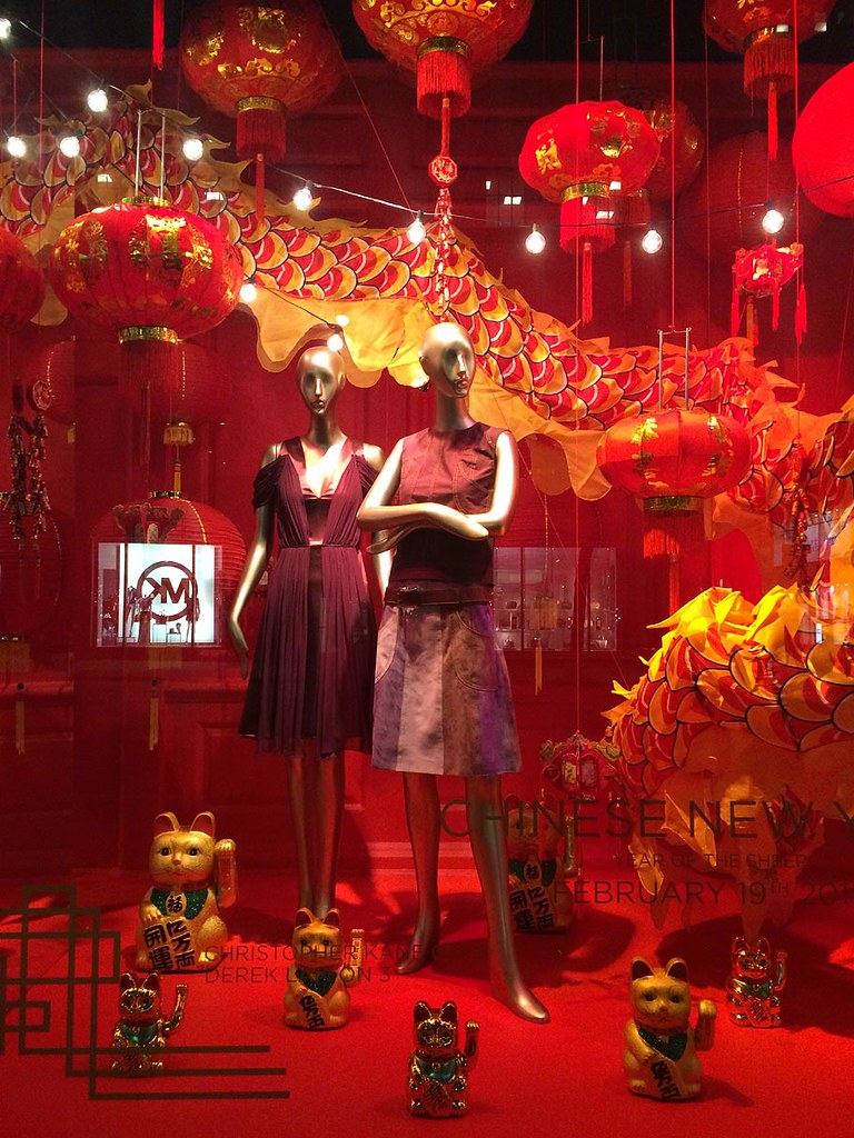 Chinese New Year at Saks 3 | A window display at the Saks Fi… | Flickr