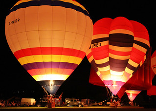 Tiverton Balloon Festival 2013 - Nightglow