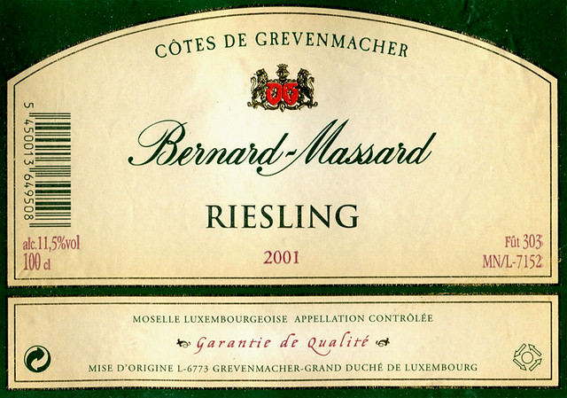 Luxembourg - Grevenmacher Bernard-Massard 2001