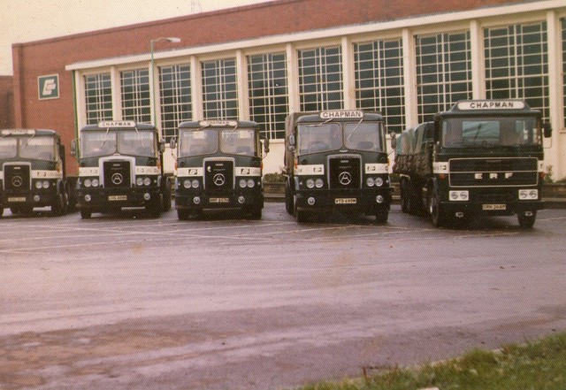 Some of the Chapman group transport fleet