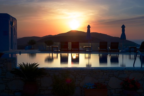 sunset greece greekislands chora cyclades folegandros